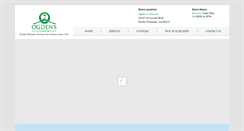 Desktop Screenshot of ogdensdrycleaners.com