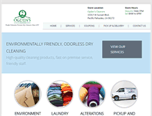 Tablet Screenshot of ogdensdrycleaners.com